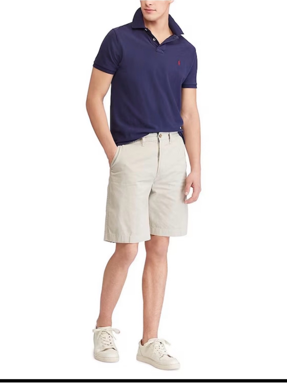 POLO RALPH LAUREN Relaxed Fit Twill 10" Inseam Surplus Shorts